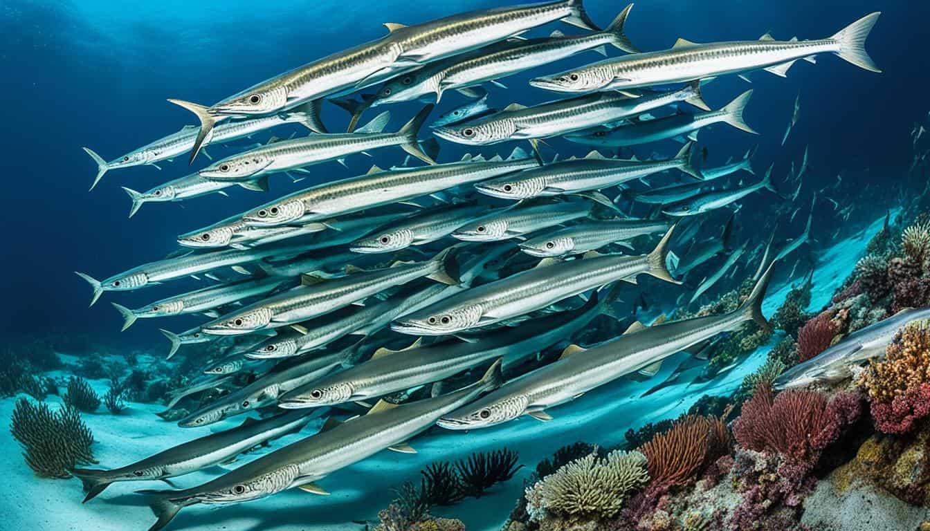 What are the different species of barracudas?