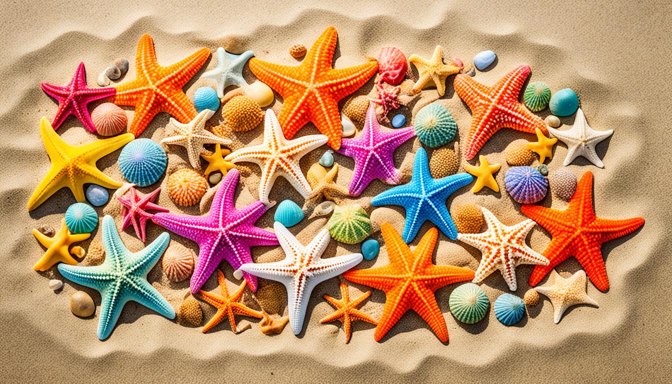 What are the different species of starfish?