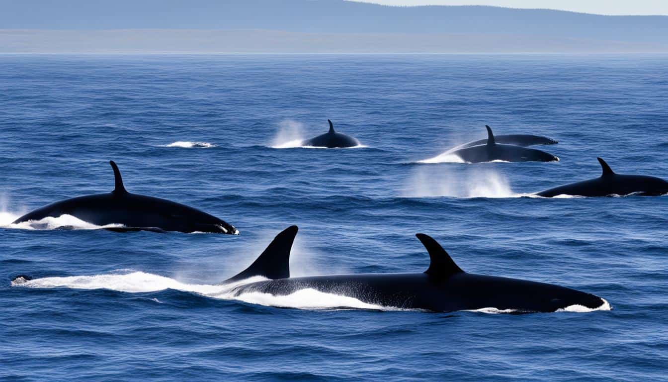 What are the different species of whales?