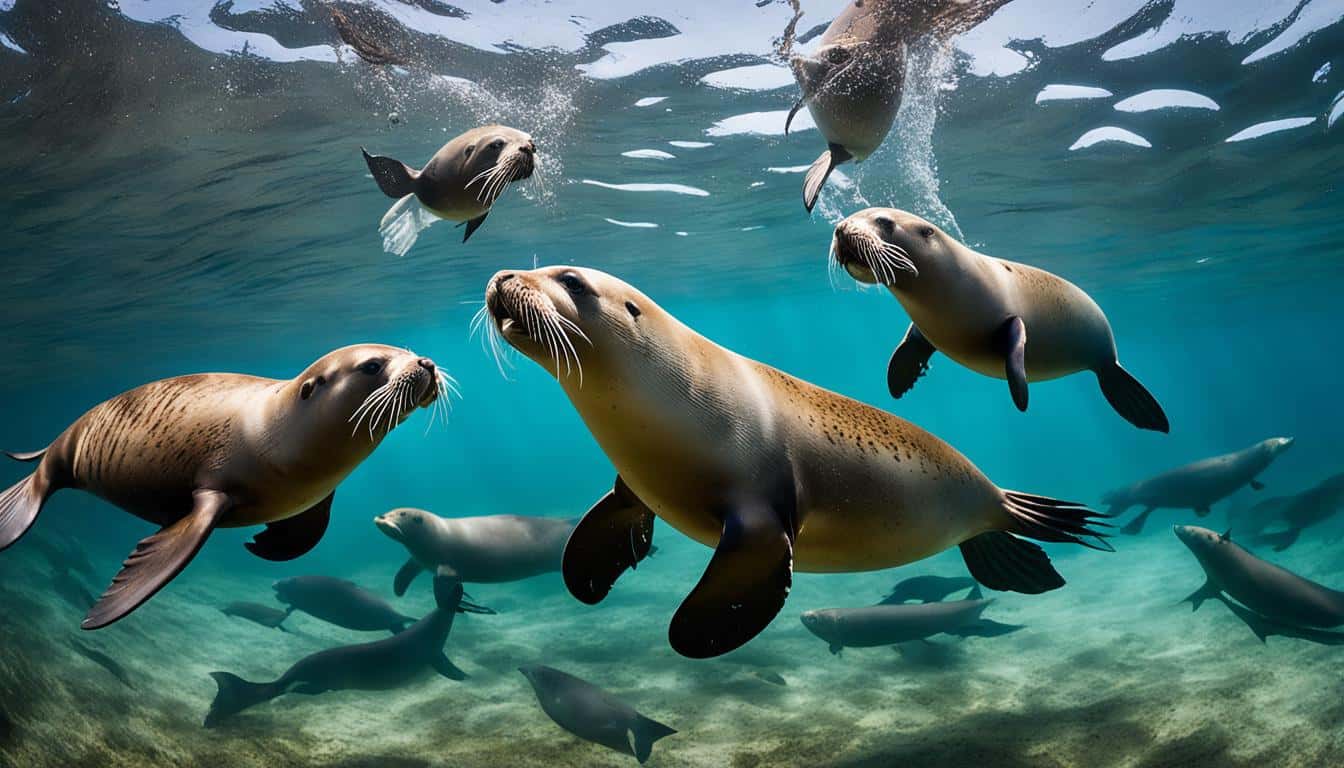 What do sea lions eat?