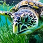 What do sea turtles eat?