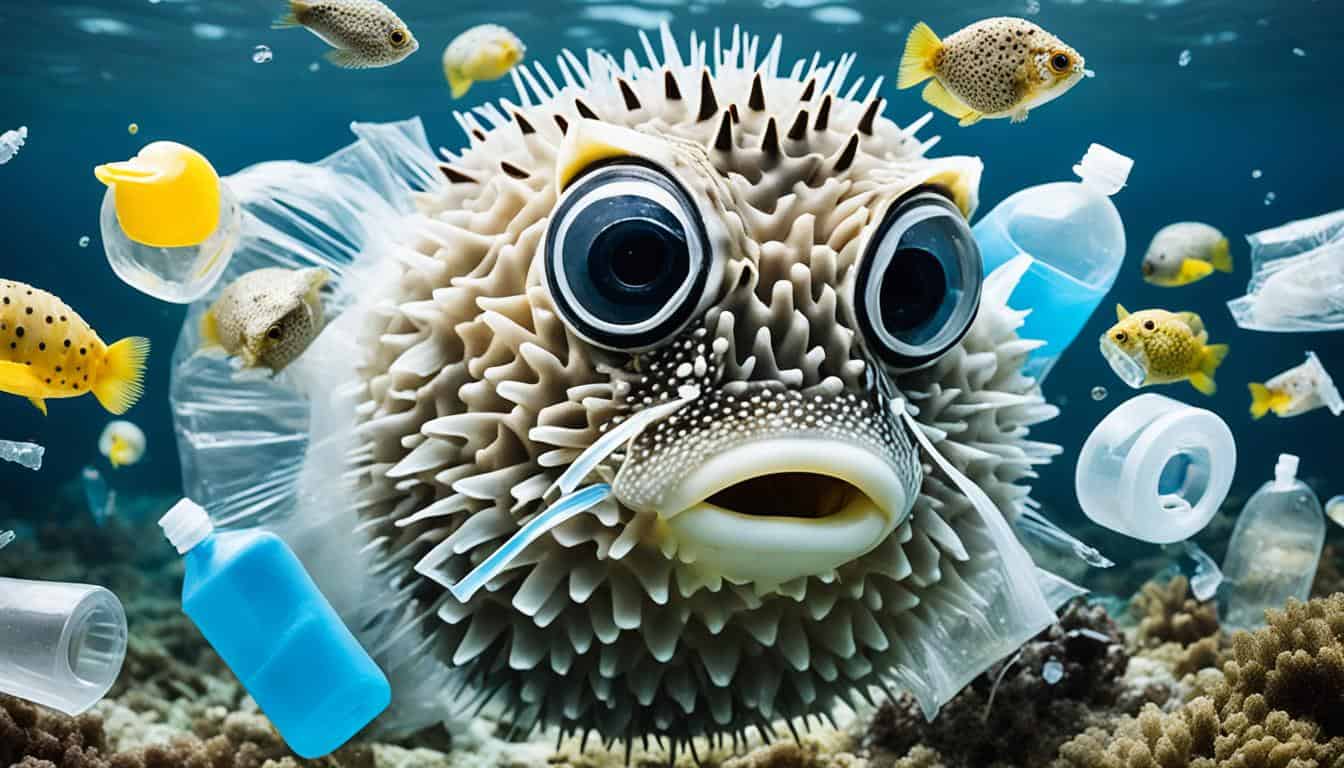 What threats do pufferfish face?