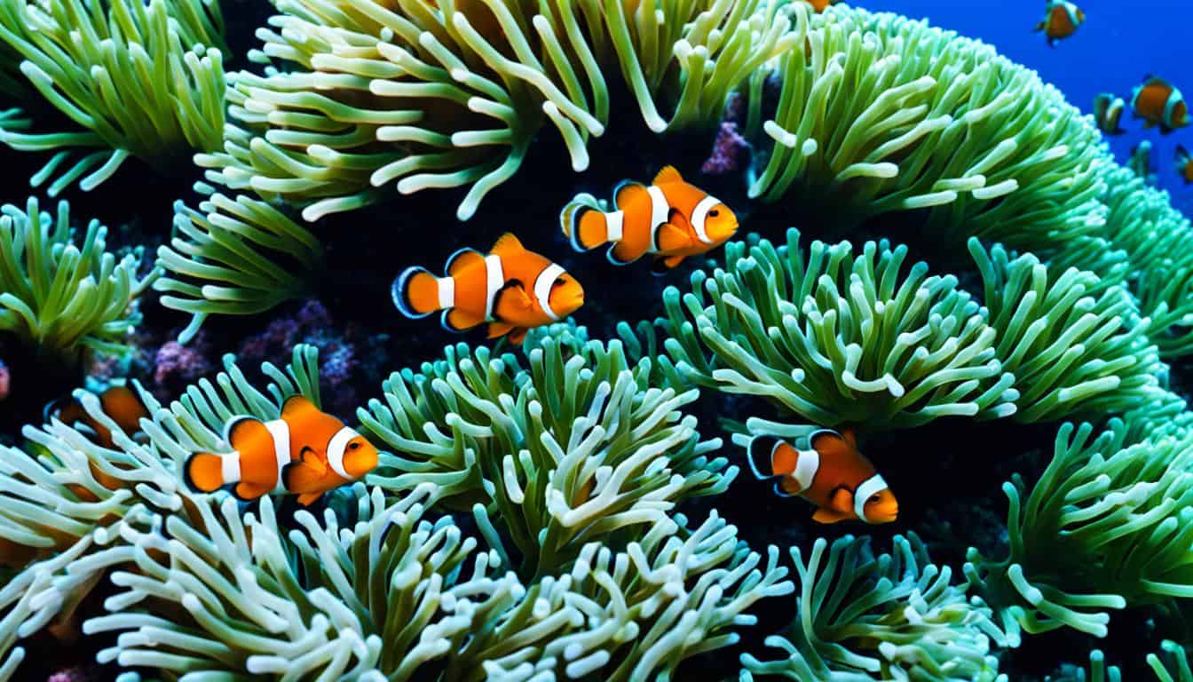 Why are clownfish orange and white?