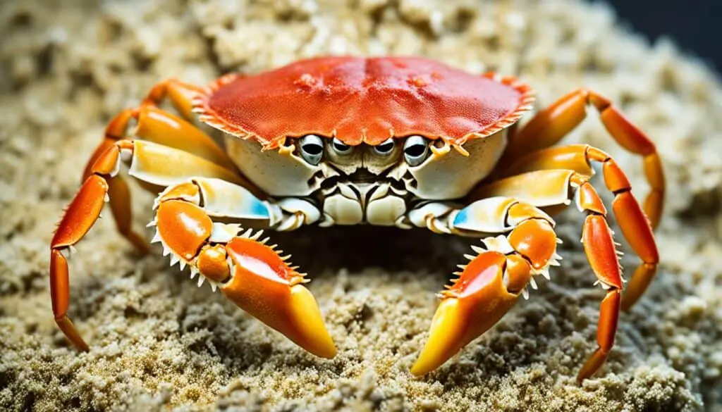 crab exoskeleton shedding