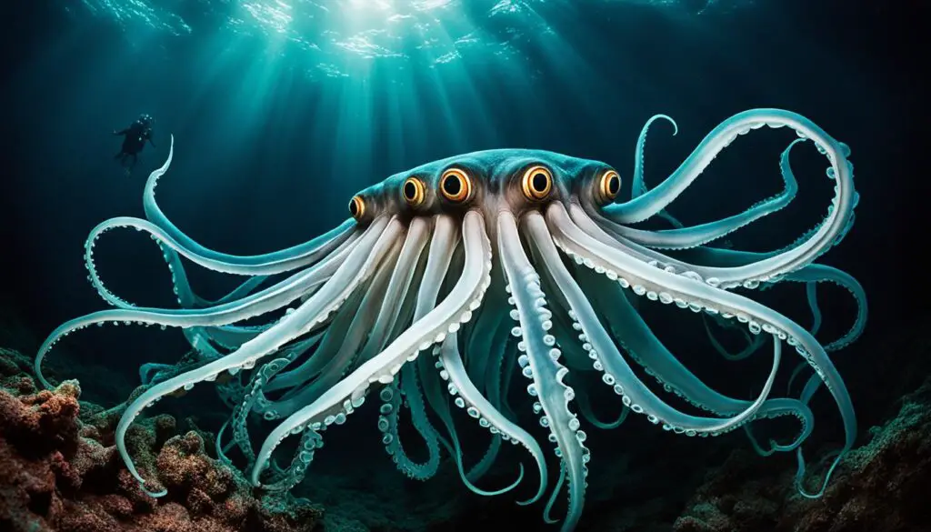 giant squid behavior