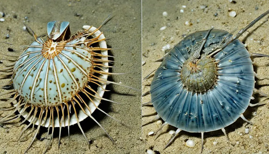 horseshoe crab molting behavior