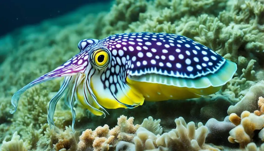 how do cuttlefish adapt to their environment