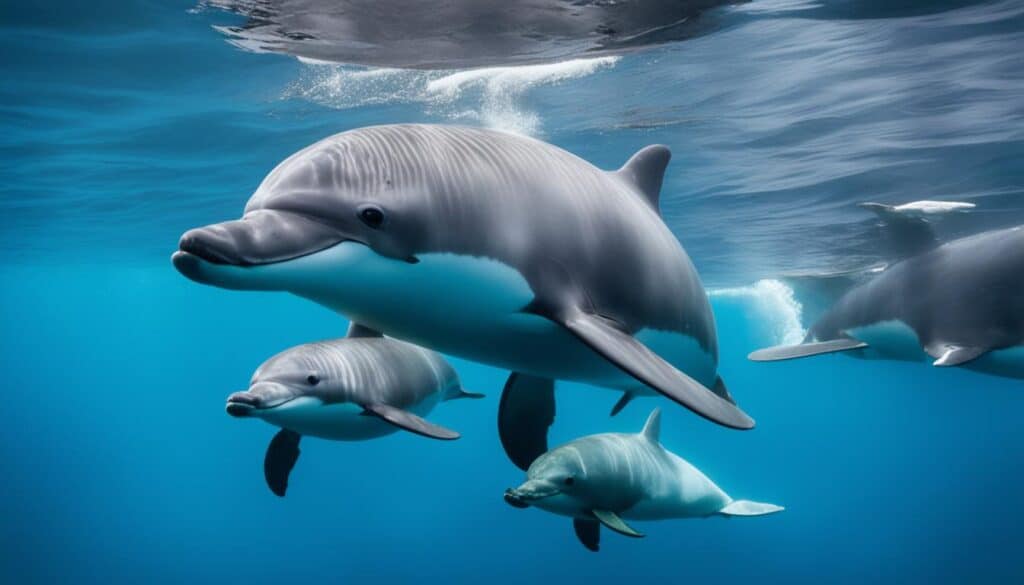how do porpoises care for their young?