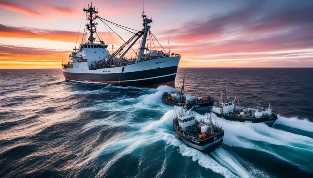 krill harvesting practices