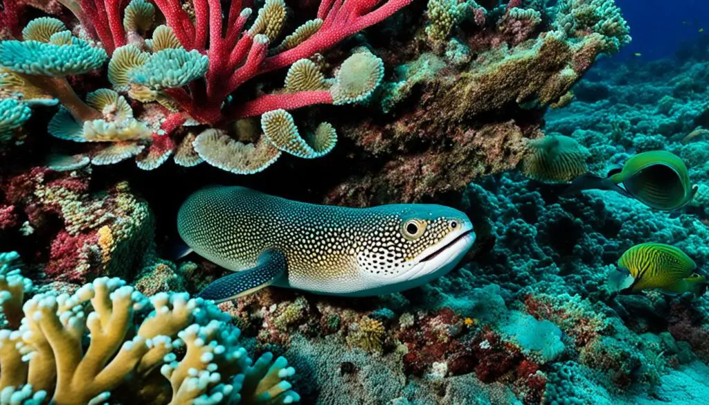 moray eel species interaction