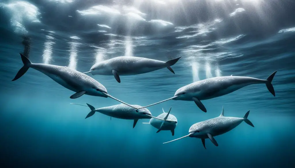 narwhal tusk behavior