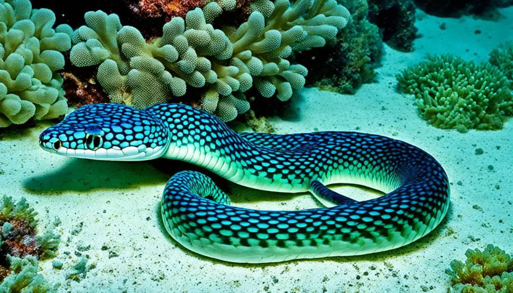 sea snake coloration