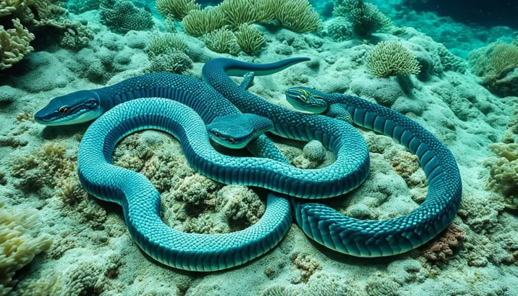 sea snakes vs. other marine reptiles